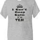 Keep Calm I'm Ten Kids T-Shirt