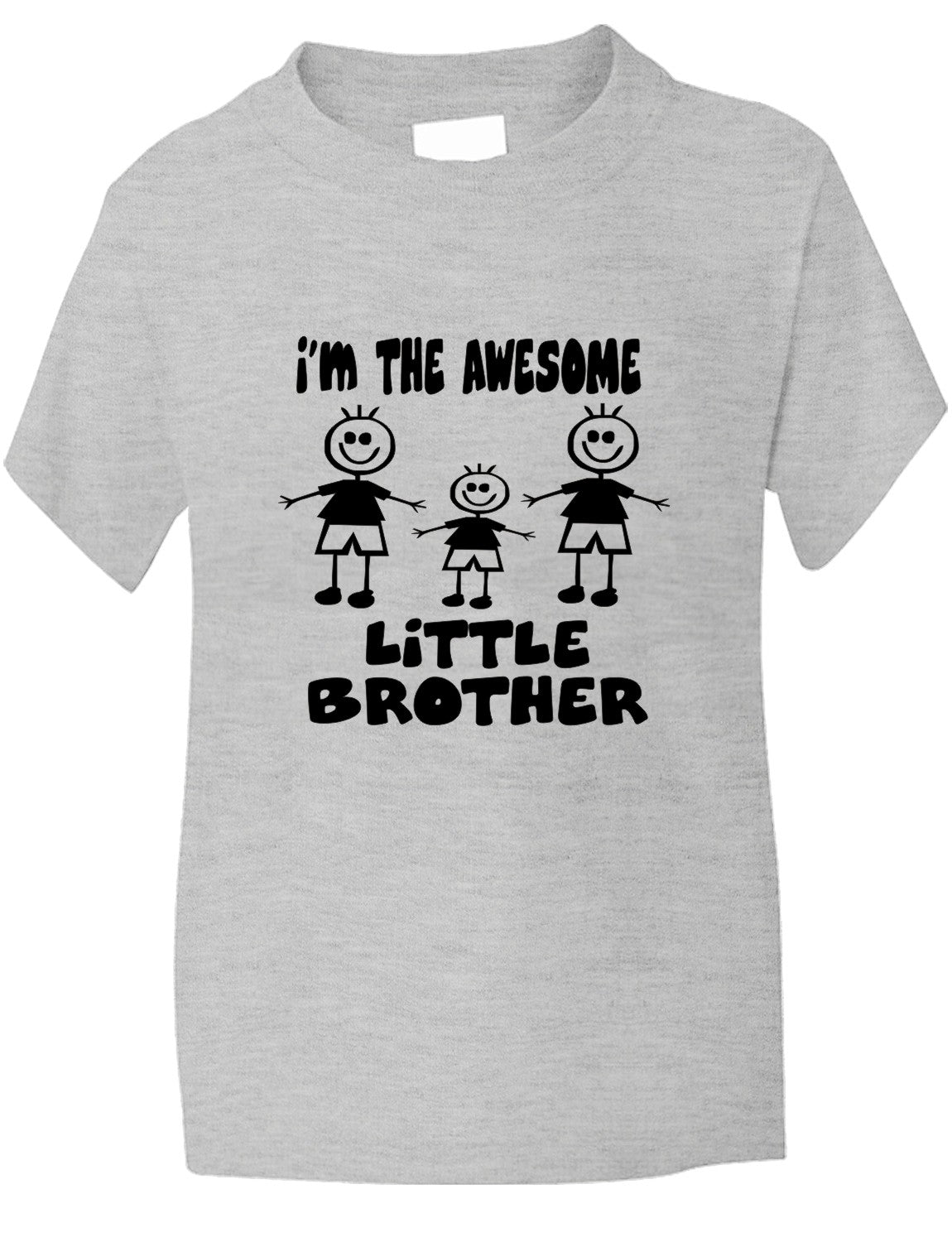 I'm The Awesome Little Brother Of 2 Brothers Kids T-Shirt