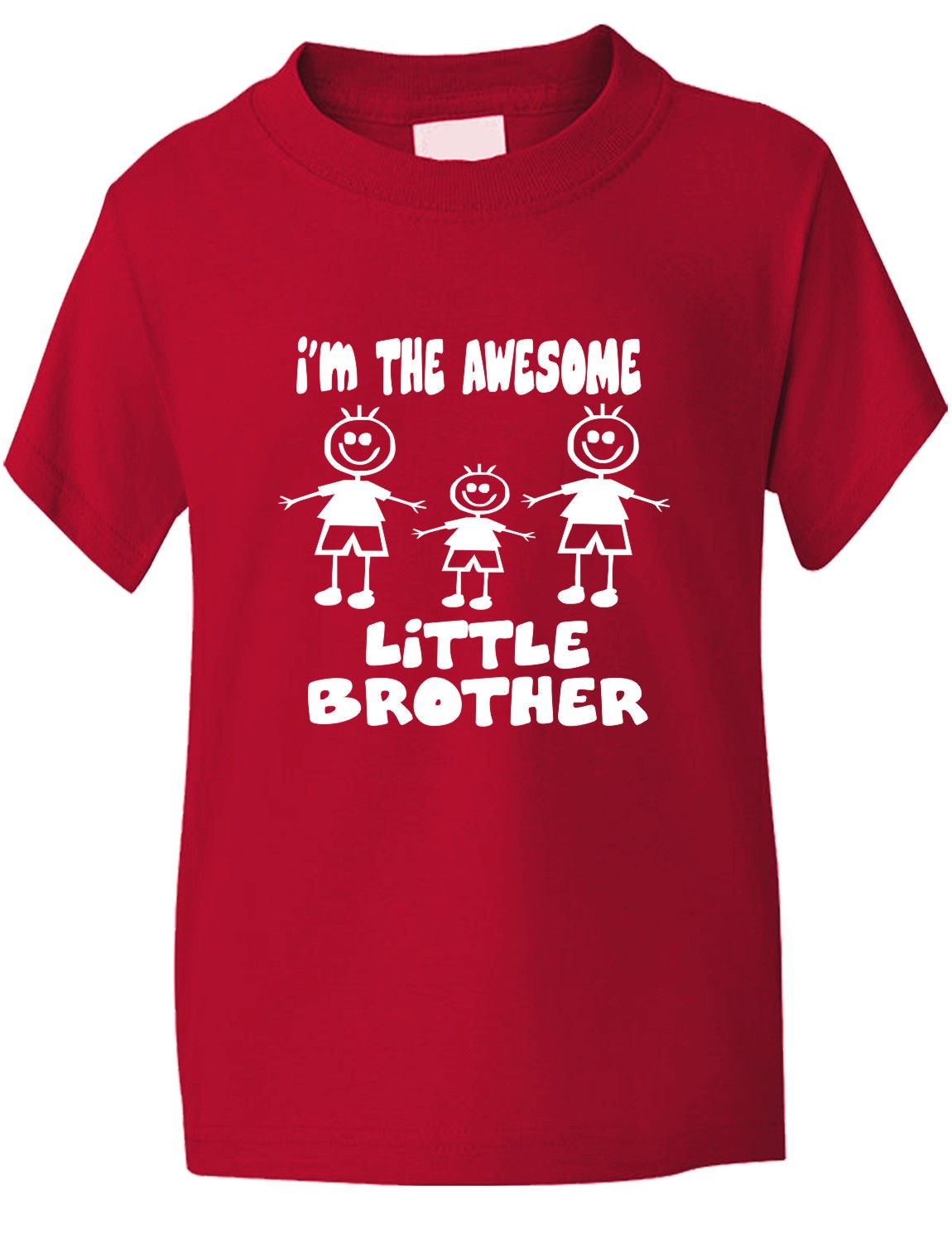 I'm The Awesome Little Brother Of 2 Brothers Kids T-Shirt