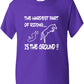 Hardest Part Horse Riding Is The Ground Pony Kids T-Shirt