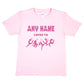 Kids Personalised T-Shirt  Dance Any Name Loves Dance Great For Dance Schools