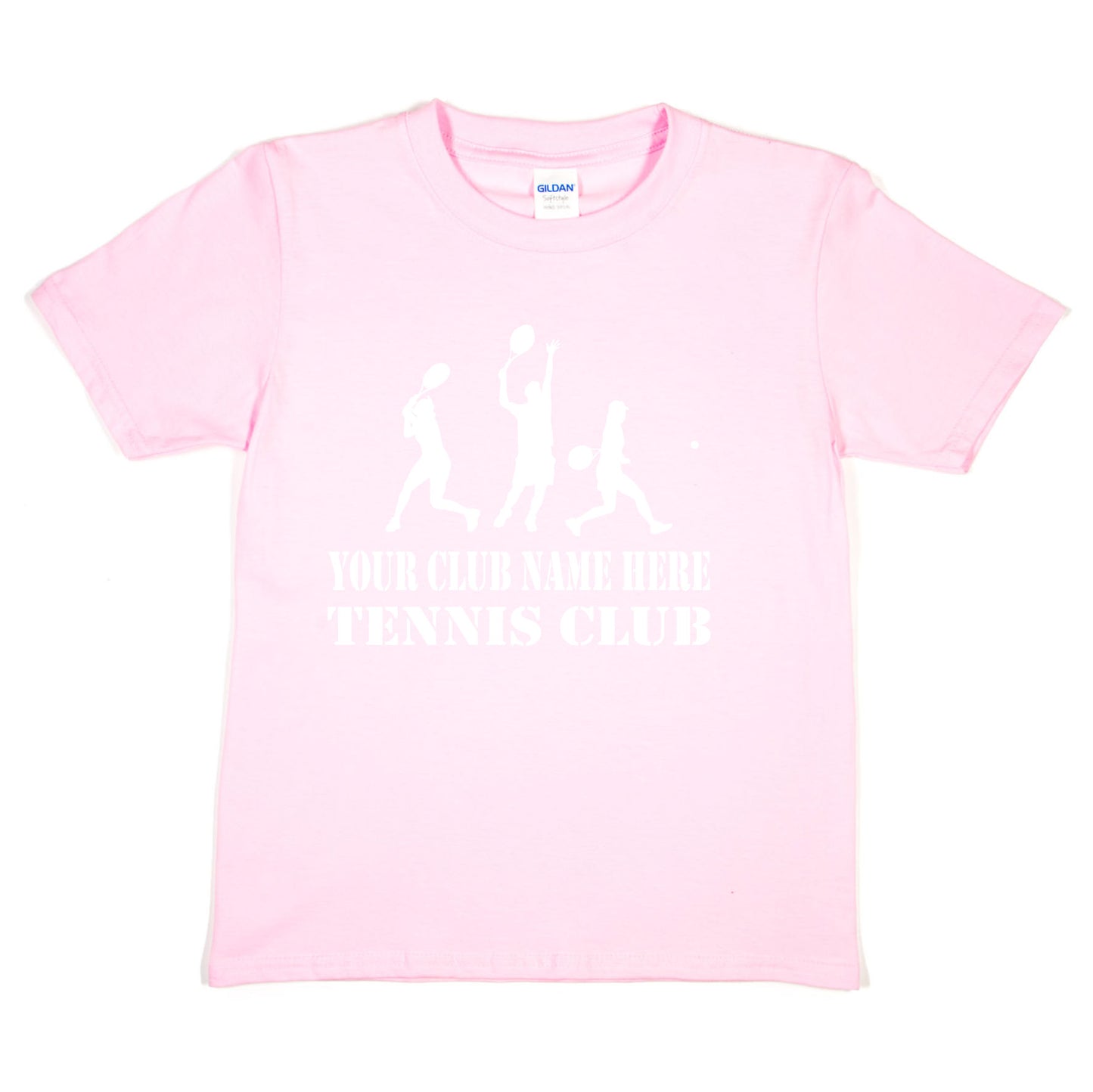 Tennis Your Club Name Here Kids Personalised Tee Custom With Tennis Team Name