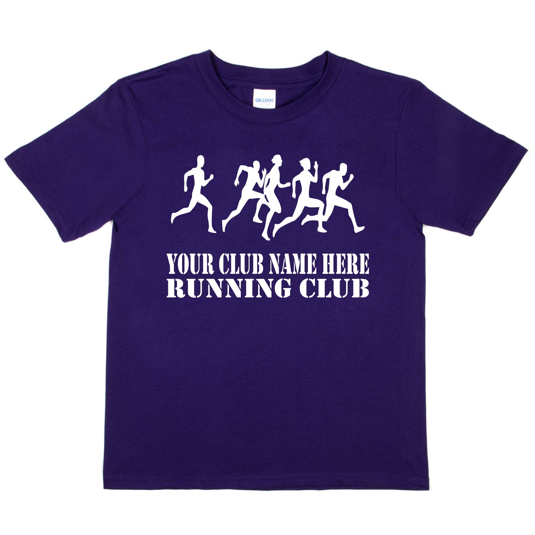 Kids running hot sale t shirts