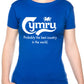 Wales Cymru Best Country Welsh Ladies T-Shirt