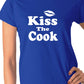 Kiss The Cook Ladies T-shirt