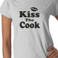 Kiss The Cook Ladies T-shirt