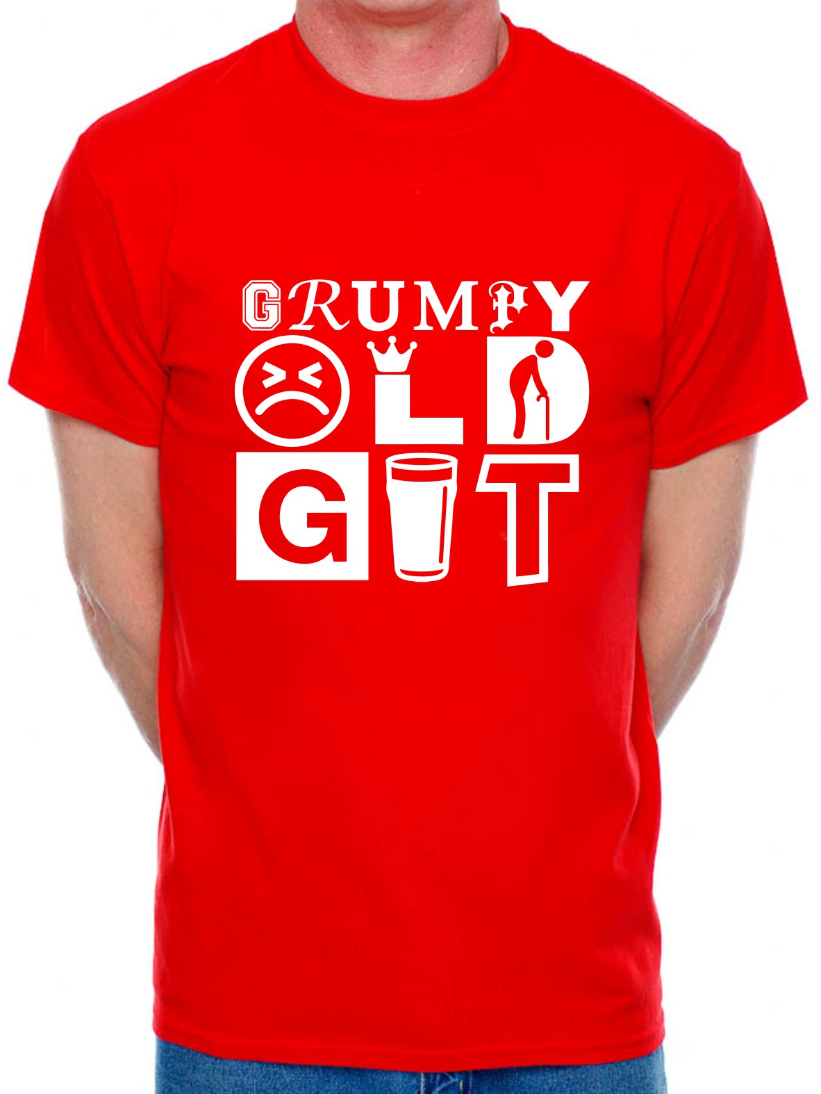 Grumpy Old Git Mens T-Shirt