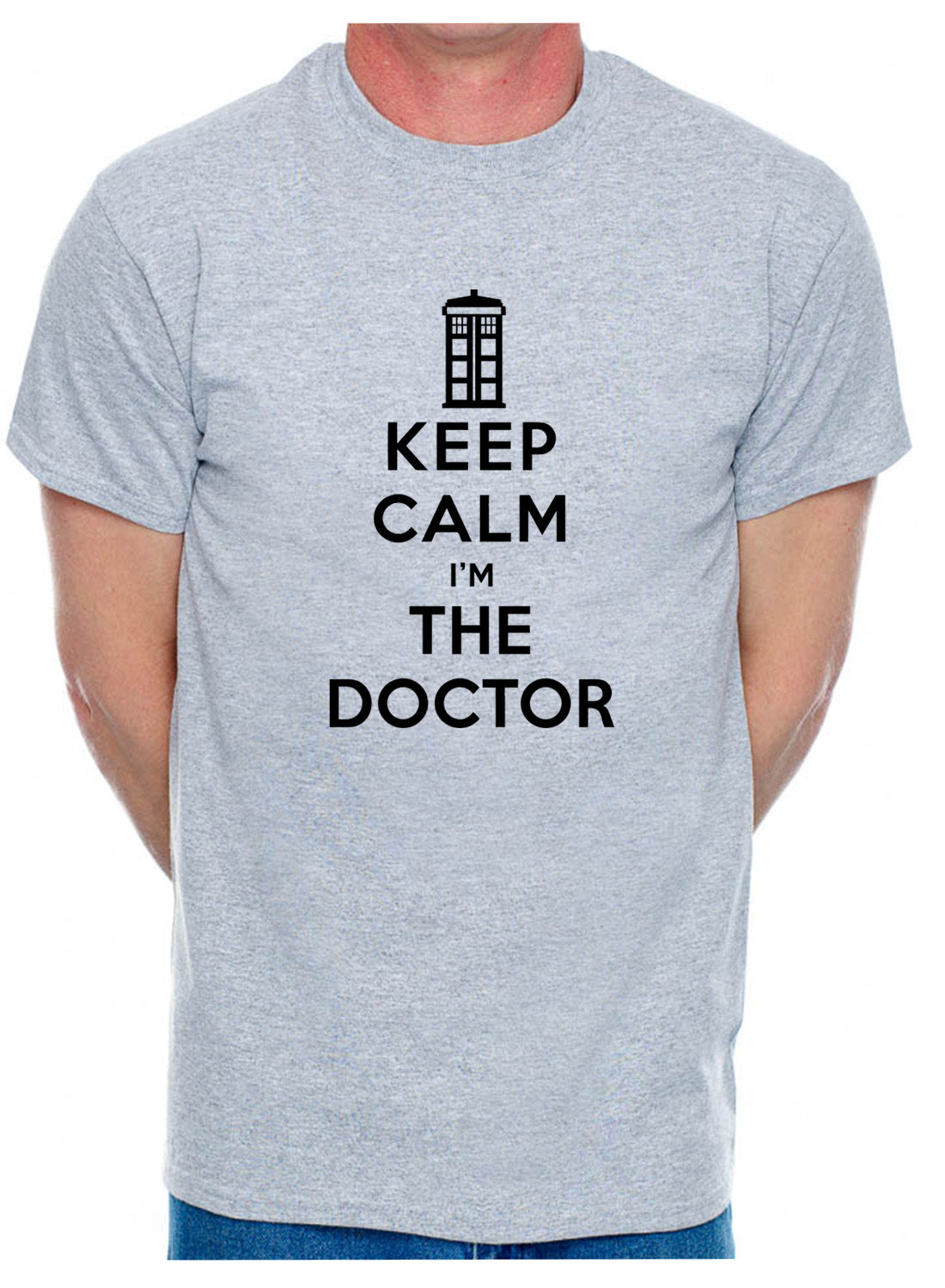 Keep Calm I'm A Doctor Nurse Mens T-Shirt