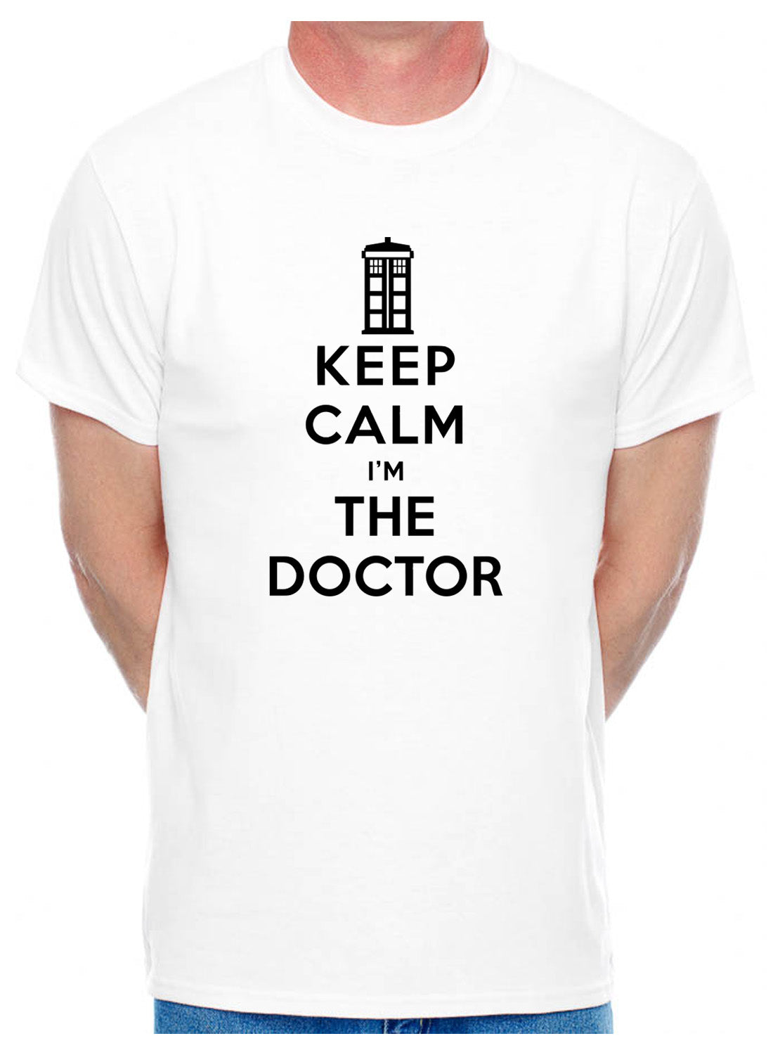 Keep Calm I'm A Doctor Nurse Mens T-Shirt