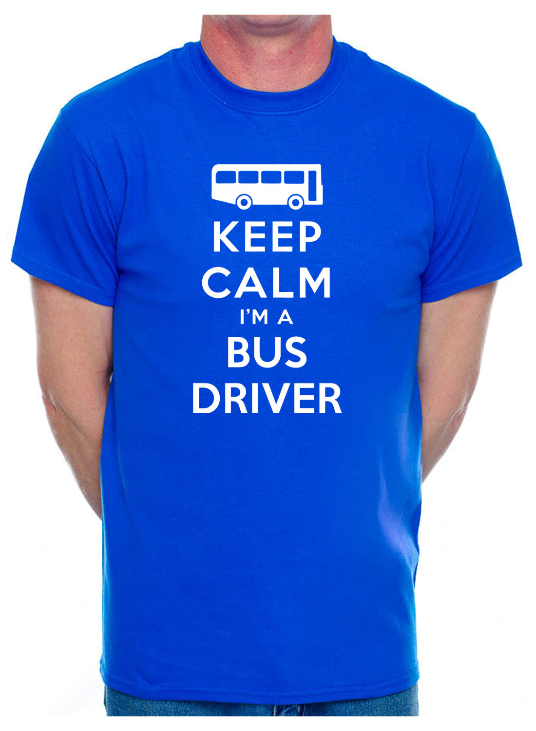 Keep Calm I'm A Bus Driver Mens T-Shirt