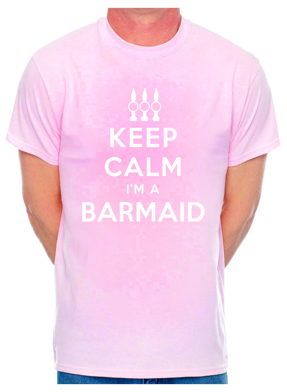 Keep Calm I'm A Barmaid Pub Landlord Mens T-Shirt