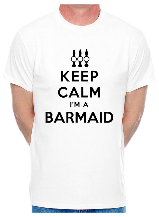 Keep Calm I'm A Barmaid Pub Landlord Mens T-Shirt