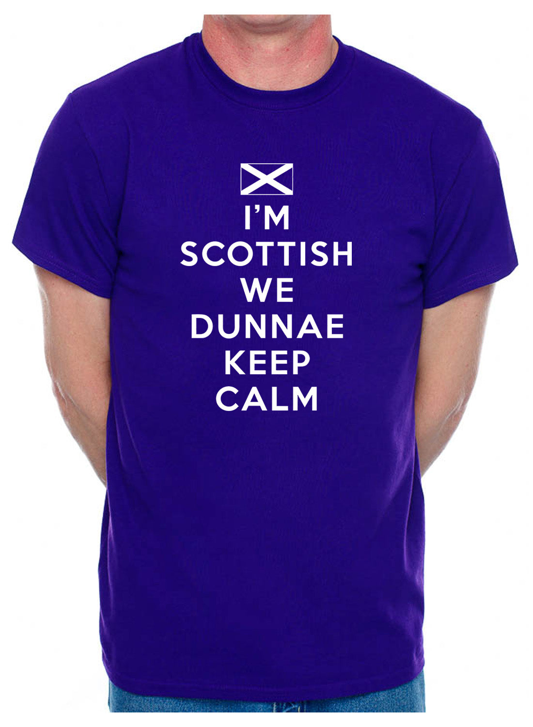 I'm Scottish We Don’t Keep Calm Mens T-Shirt