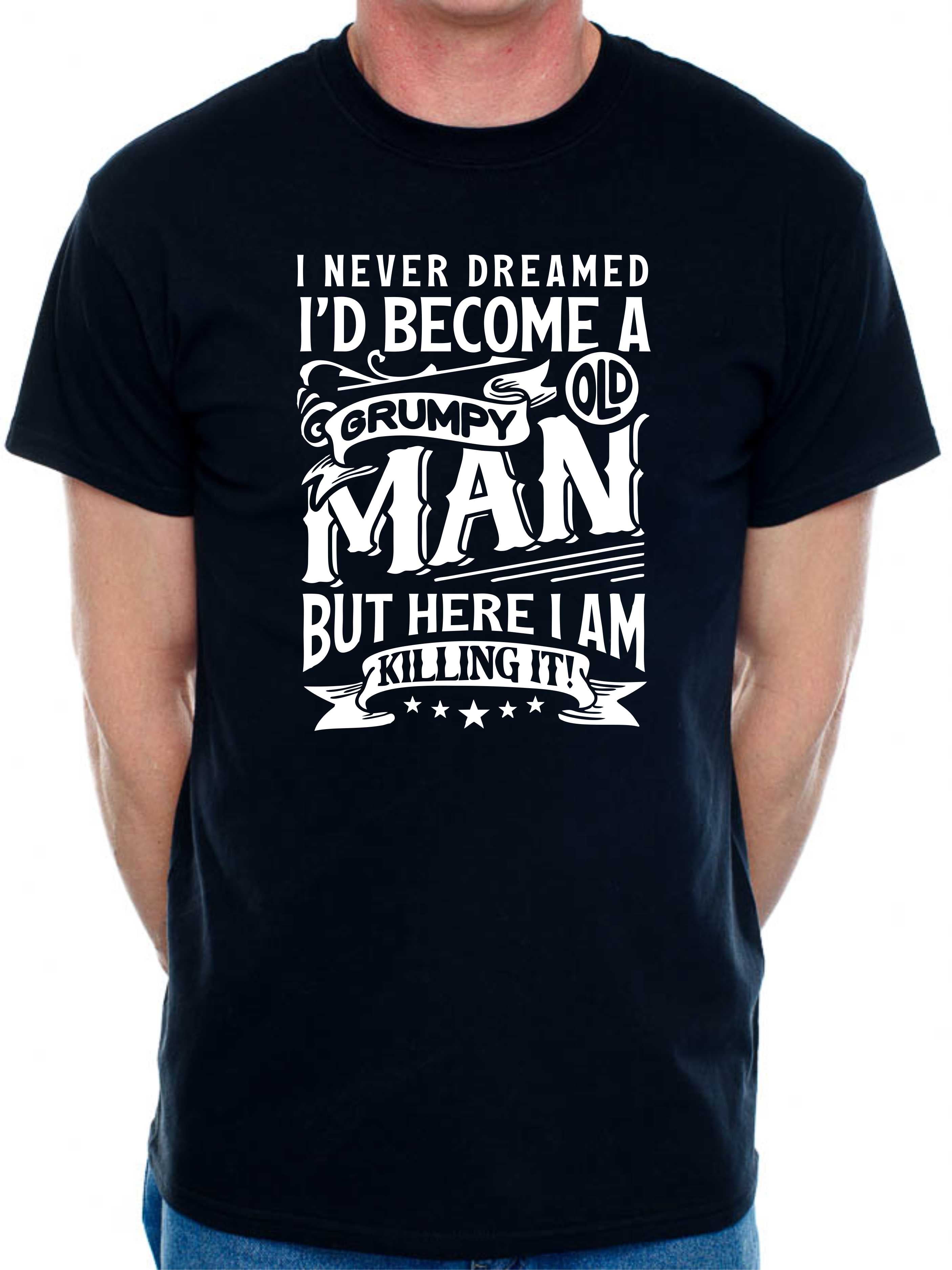 Men's t shirts cheap with funny slogans