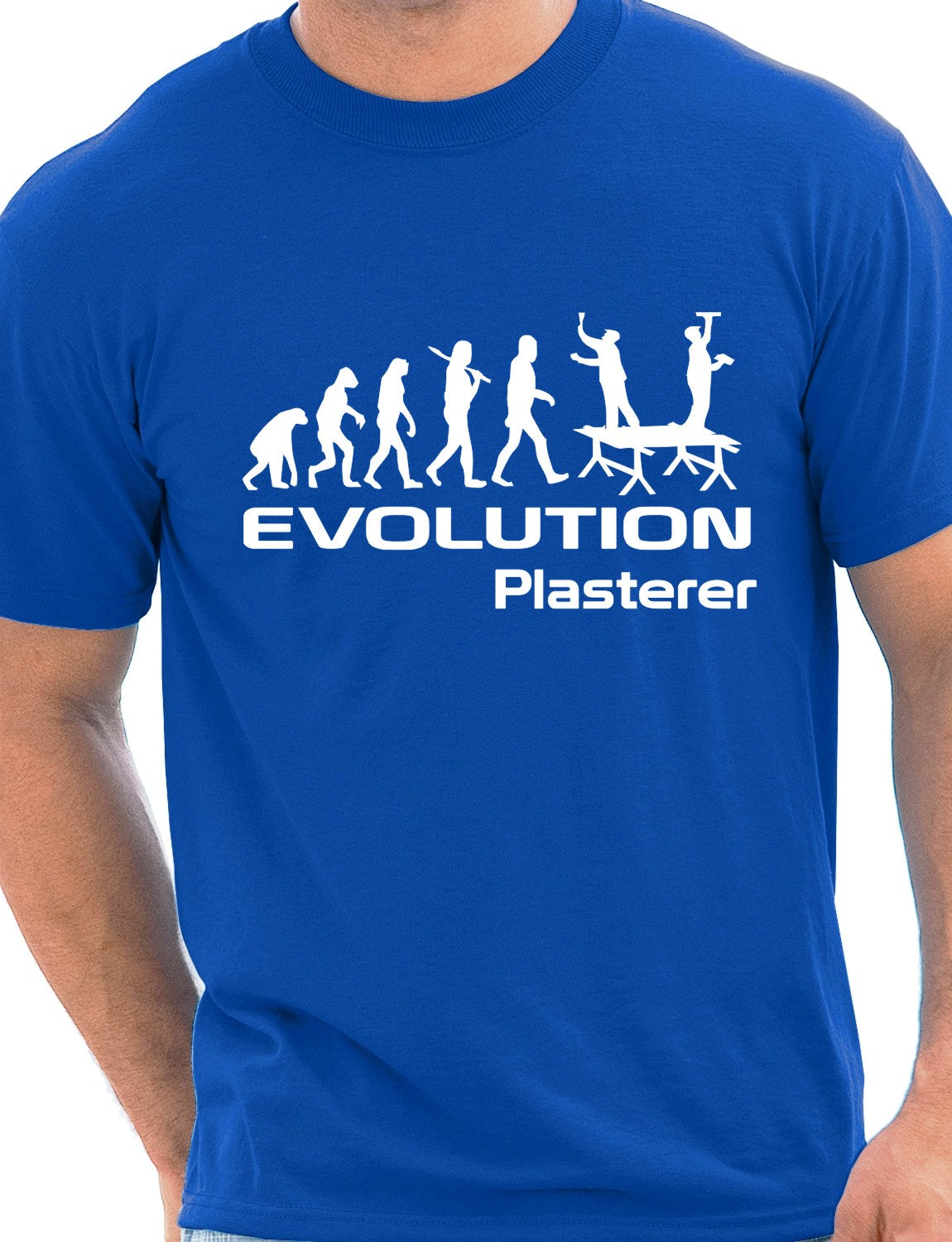 Evolution Of A Plasterer T-Shirt