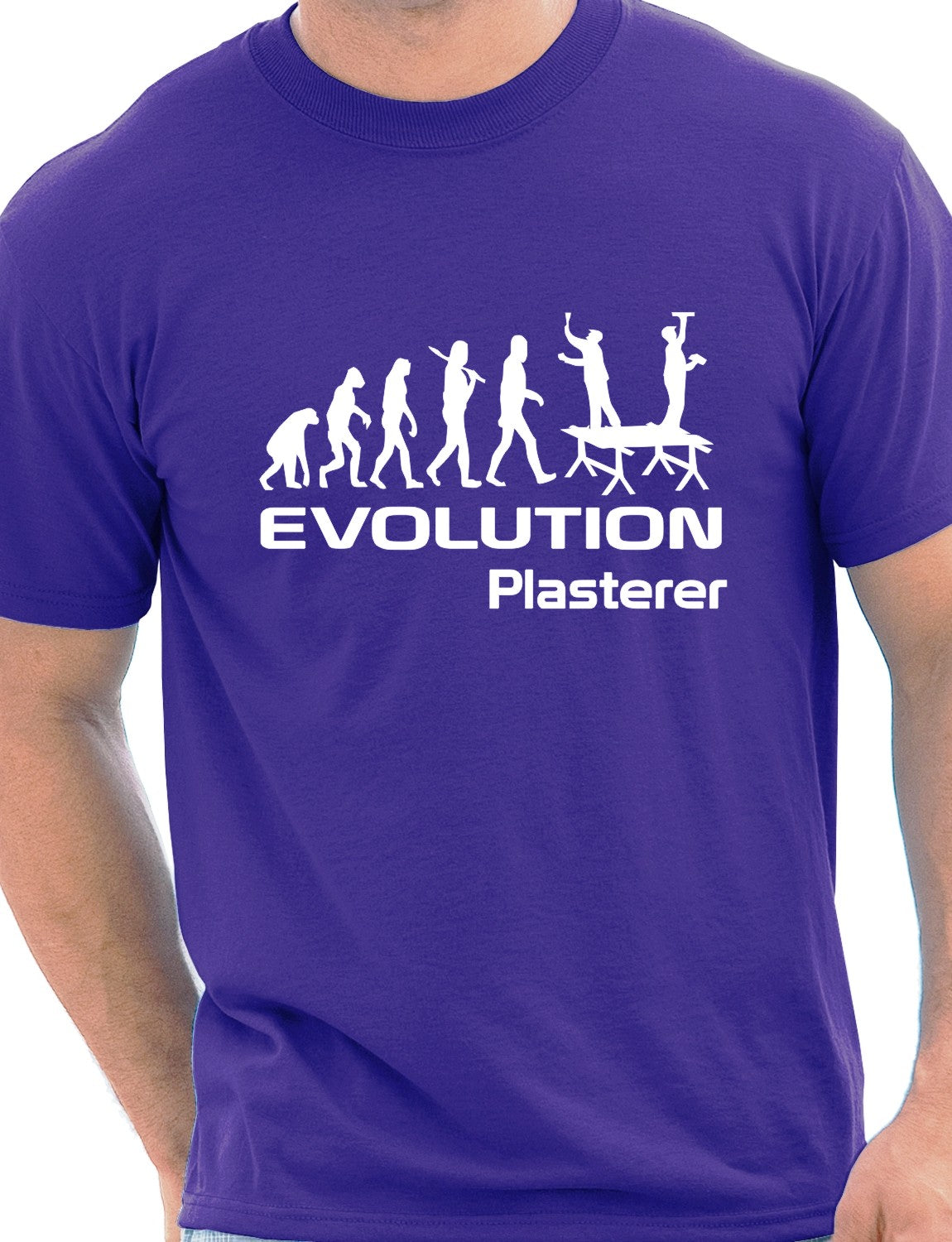 Evolution Of A Plasterer T-Shirt