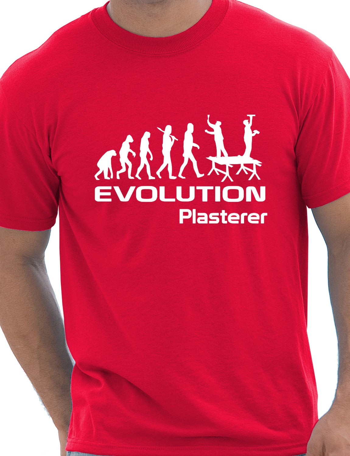 Evolution Of A Plasterer T-Shirt