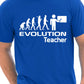 Evolution Of A Teacher T-Shirt