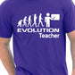 Evolution Of A Teacher T-Shirt