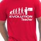 Evolution Of A Teacher T-Shirt