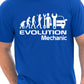 Evolution Of A Mechanic T-Shirt