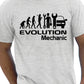 Evolution Of A Mechanic T-Shirt