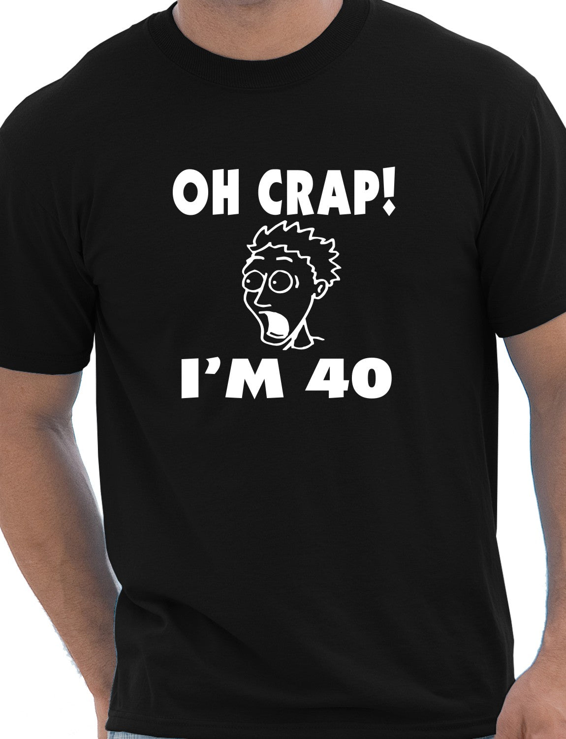 Oh Crap I'm 40 Birthday Mens Gift T-Shirt