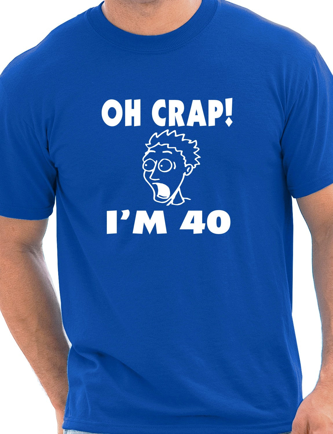 Oh Crap I'm 40 Birthday Mens Gift T-Shirt