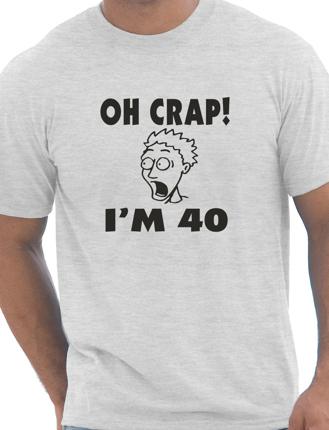 Oh Crap I'm 40 Birthday Mens Gift T-Shirt