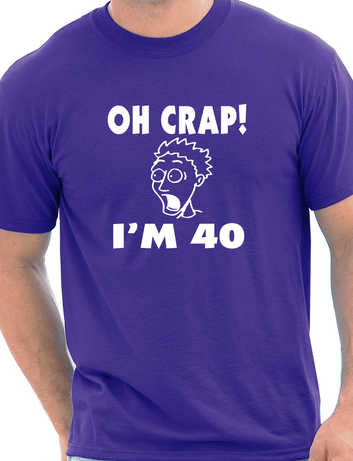 Oh Crap I'm 40 Birthday Mens Gift T-Shirt