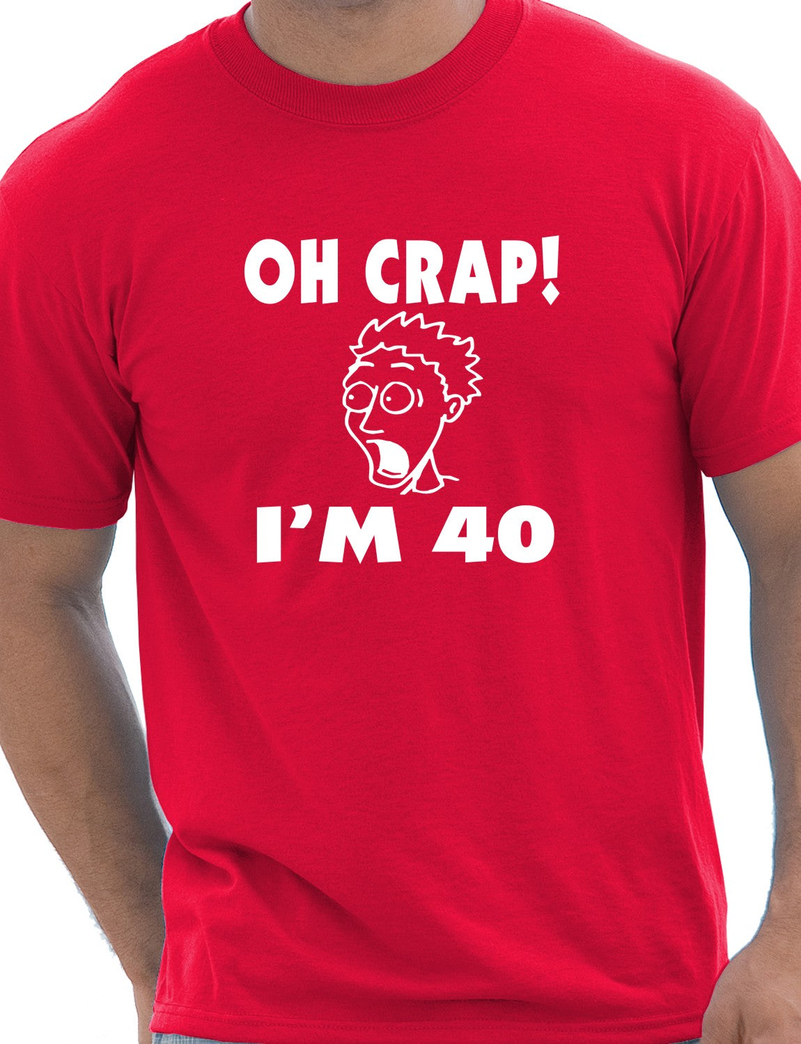 Oh Crap I'm 40 Birthday Mens Gift T-Shirt