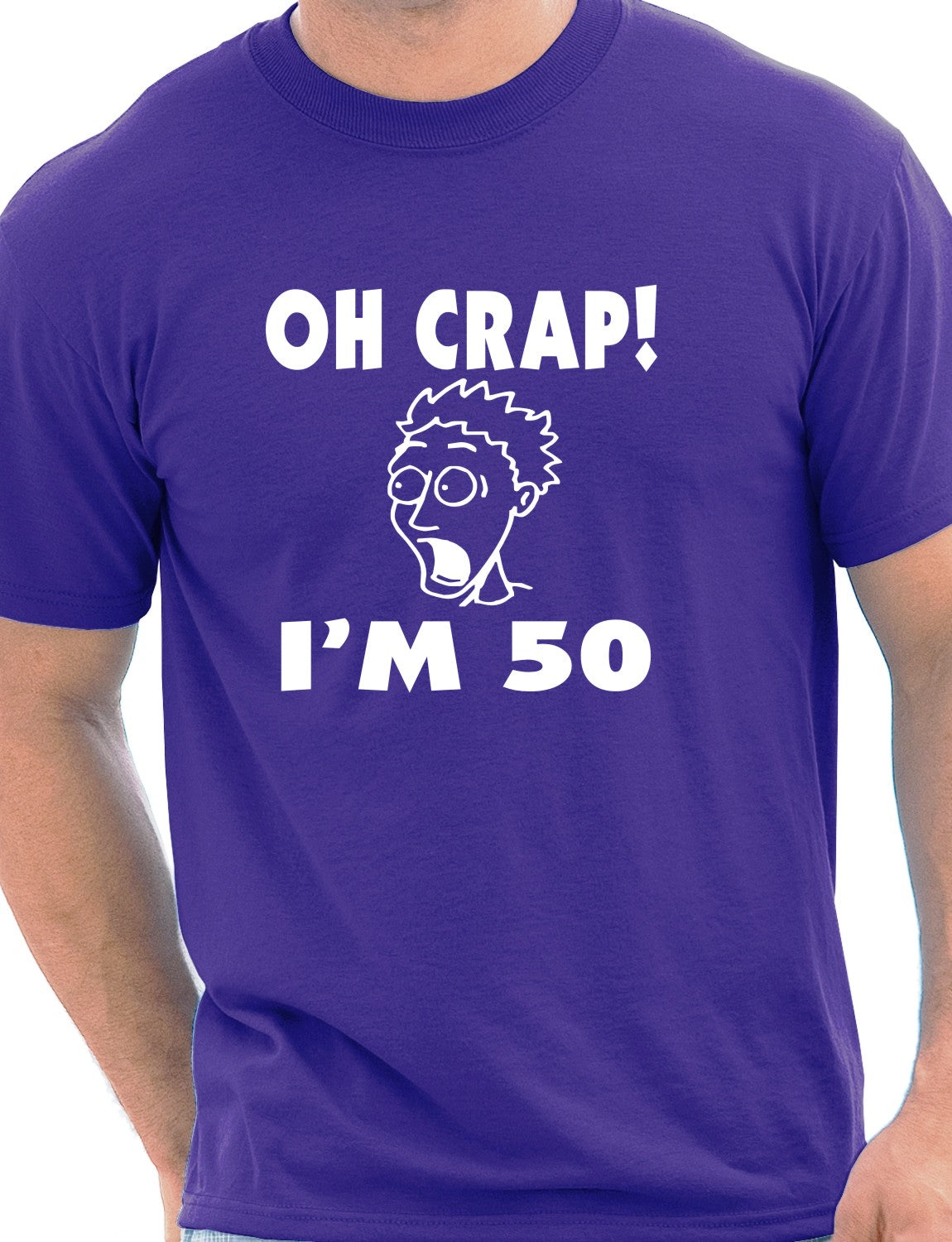 Oh Crap I'm 50 Birthday Mens Gift T-Shirt