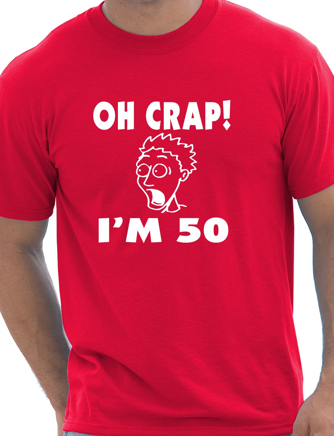 Oh Crap I'm 50 Birthday Mens Gift T-Shirt