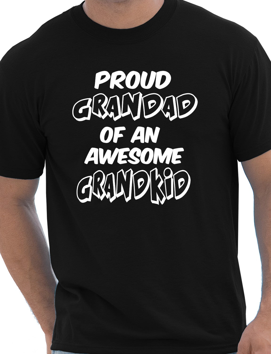 Proud Grandad of A Grandkid Mens T-shirt Size S-XXL