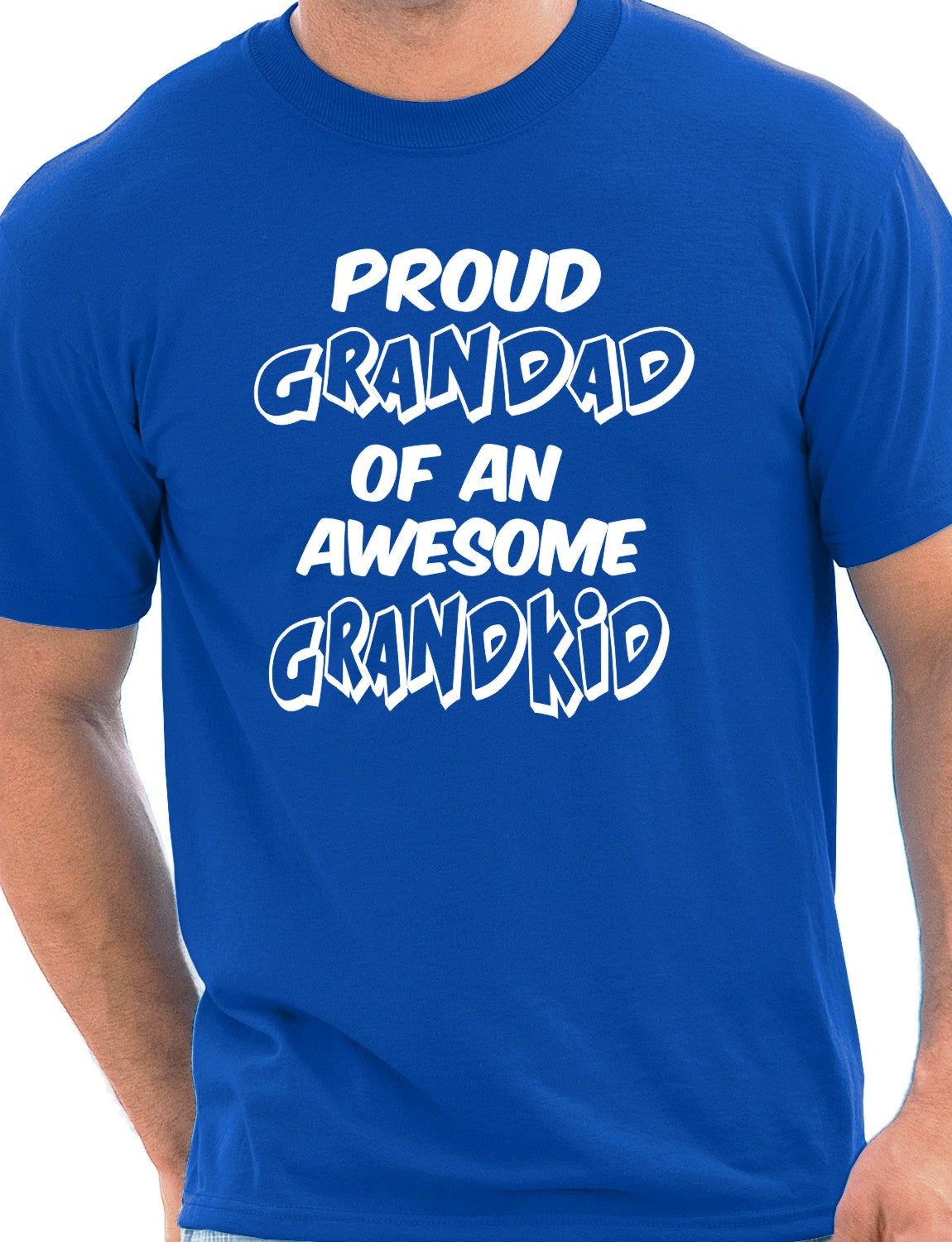 Proud Grandad of A Grandkid Mens T-shirt Size S-XXL