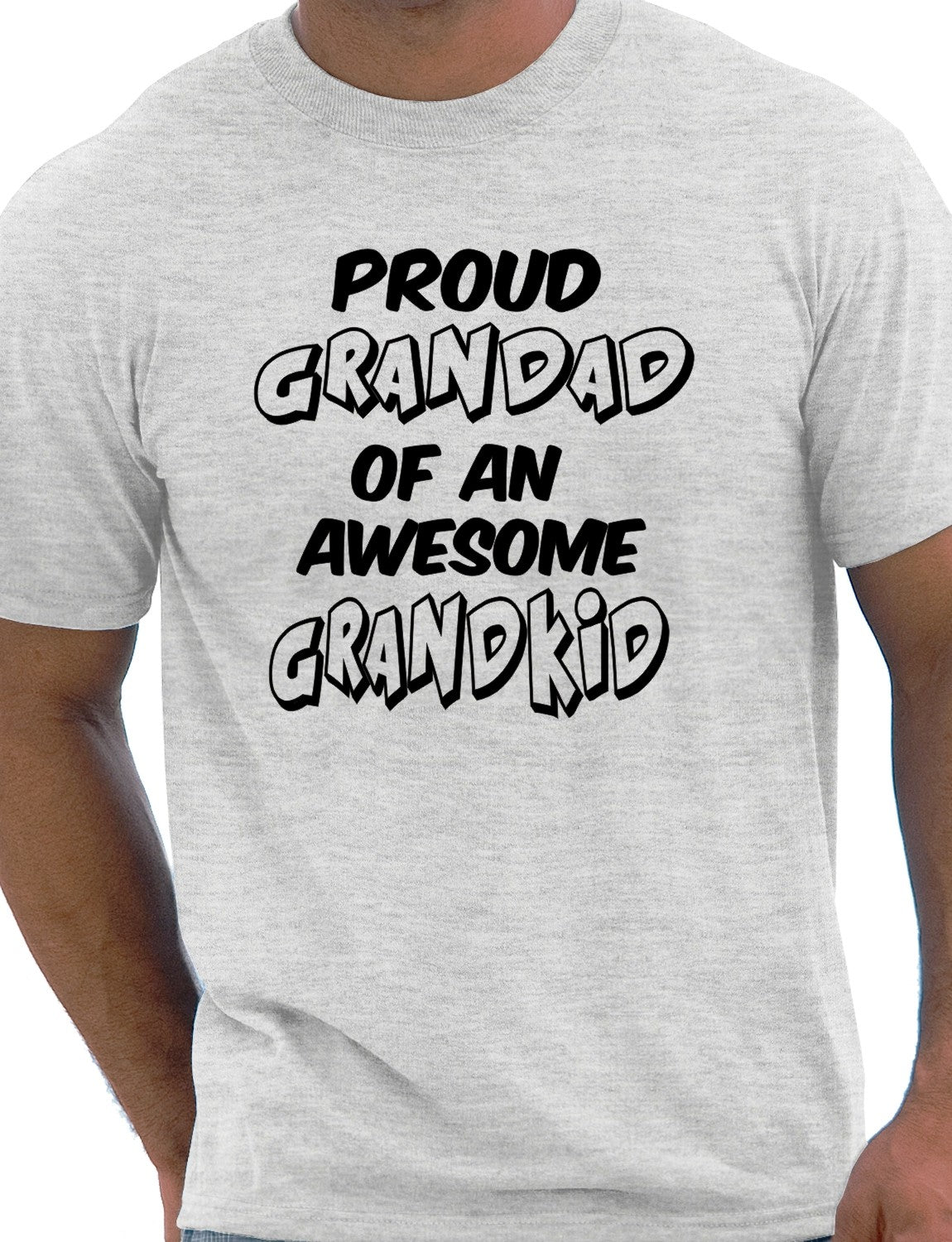 Proud Grandad of A Grandkid Mens T-shirt Size S-XXL