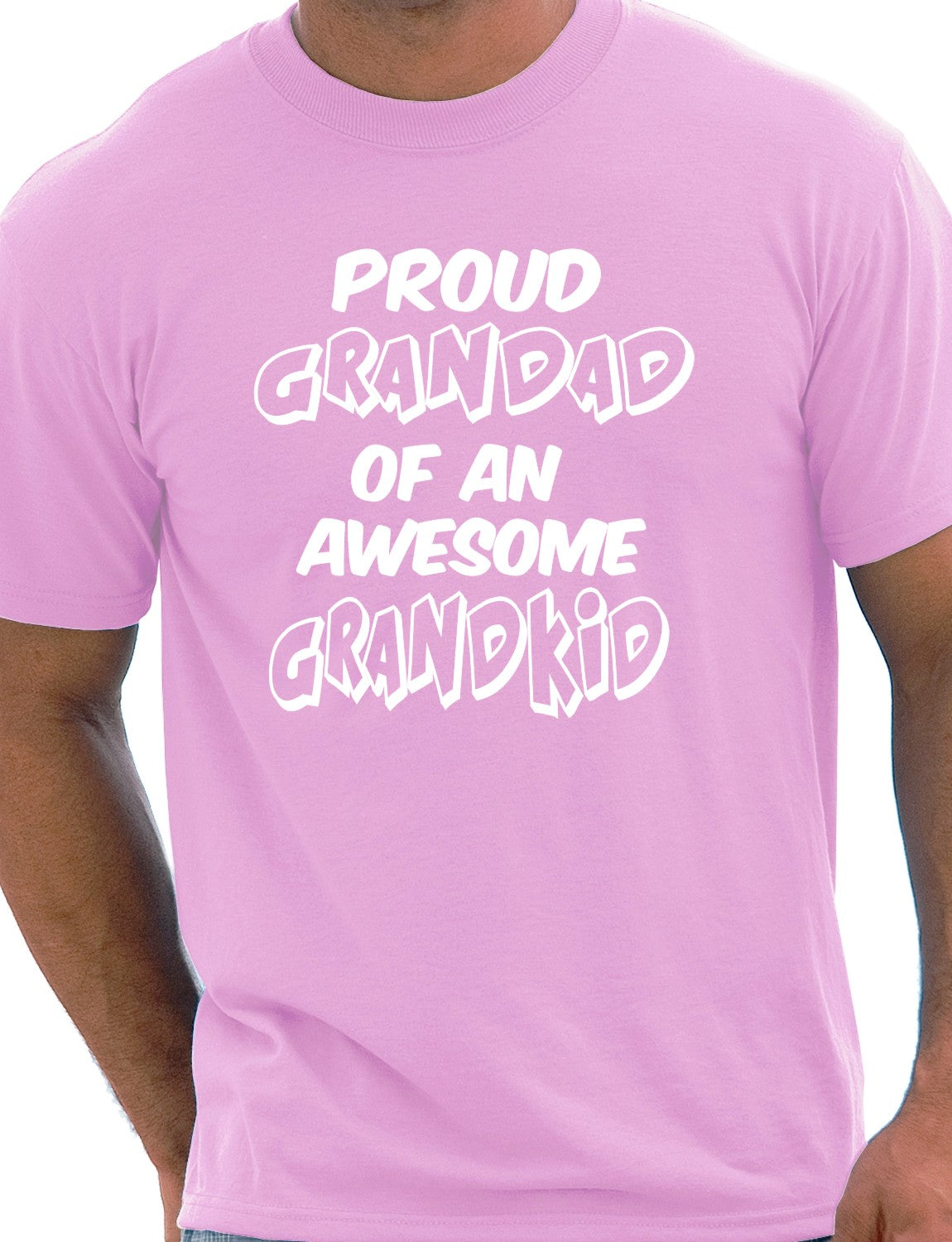 Proud Grandad of A Grandkid Mens T-shirt Size S-XXL