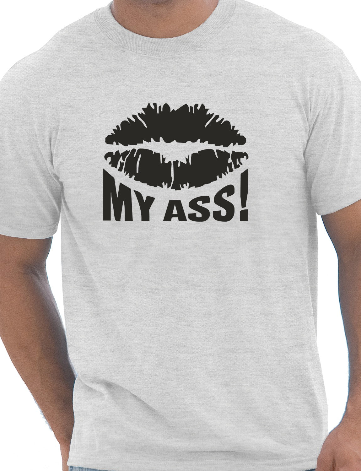 Kiss My Ass Mens T-Shirt Size S-XXL