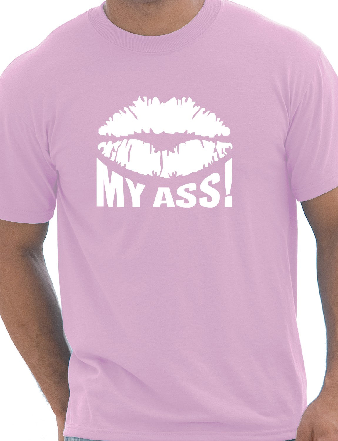 Kiss My Ass Mens T-Shirt Size S-XXL