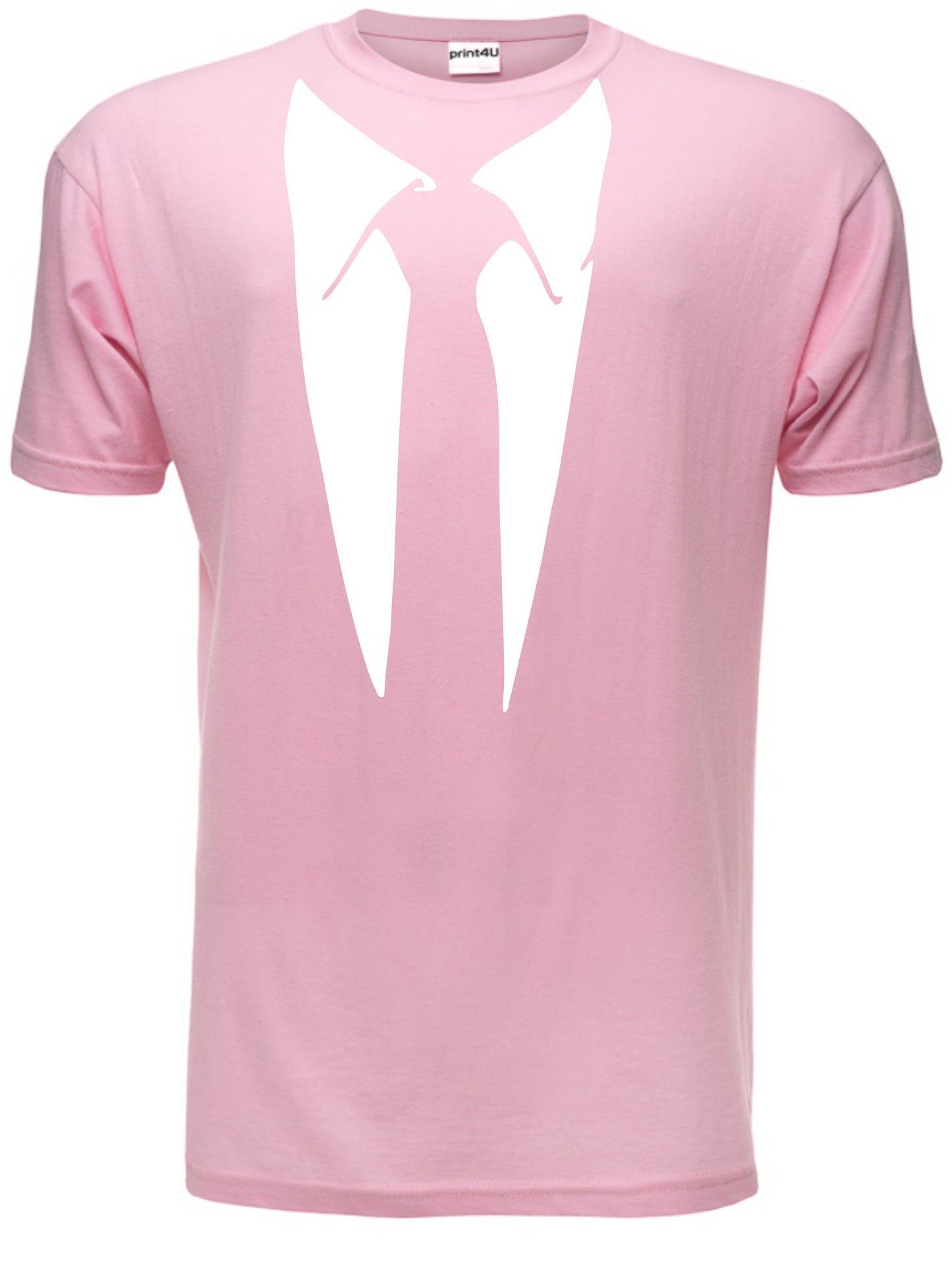 Tie With Collar Tuxedo Funny Gift Mens T-Shirt Size S-XXL