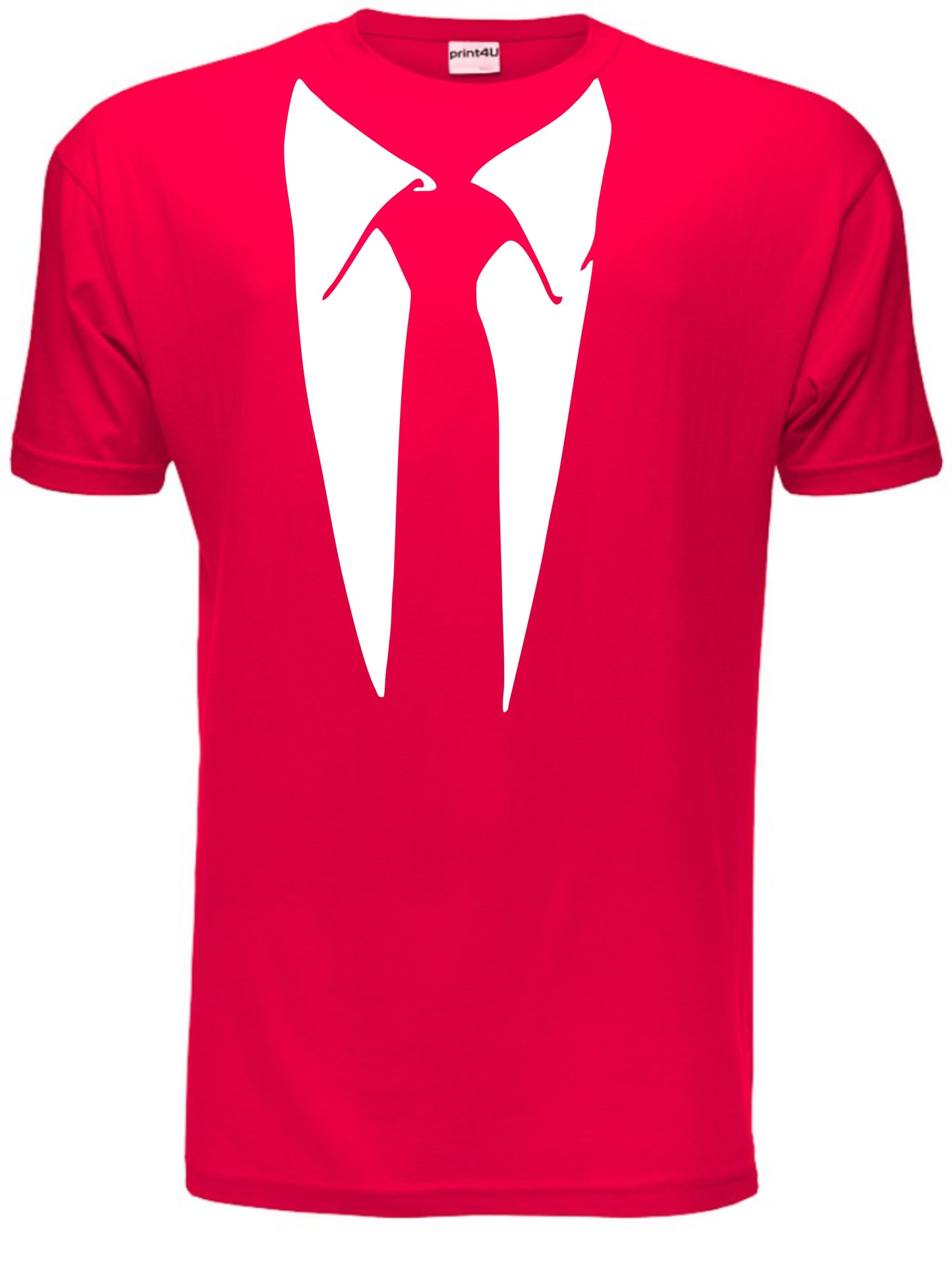 Tie With Collar Tuxedo Funny Gift Mens T-Shirt Size S-XXL