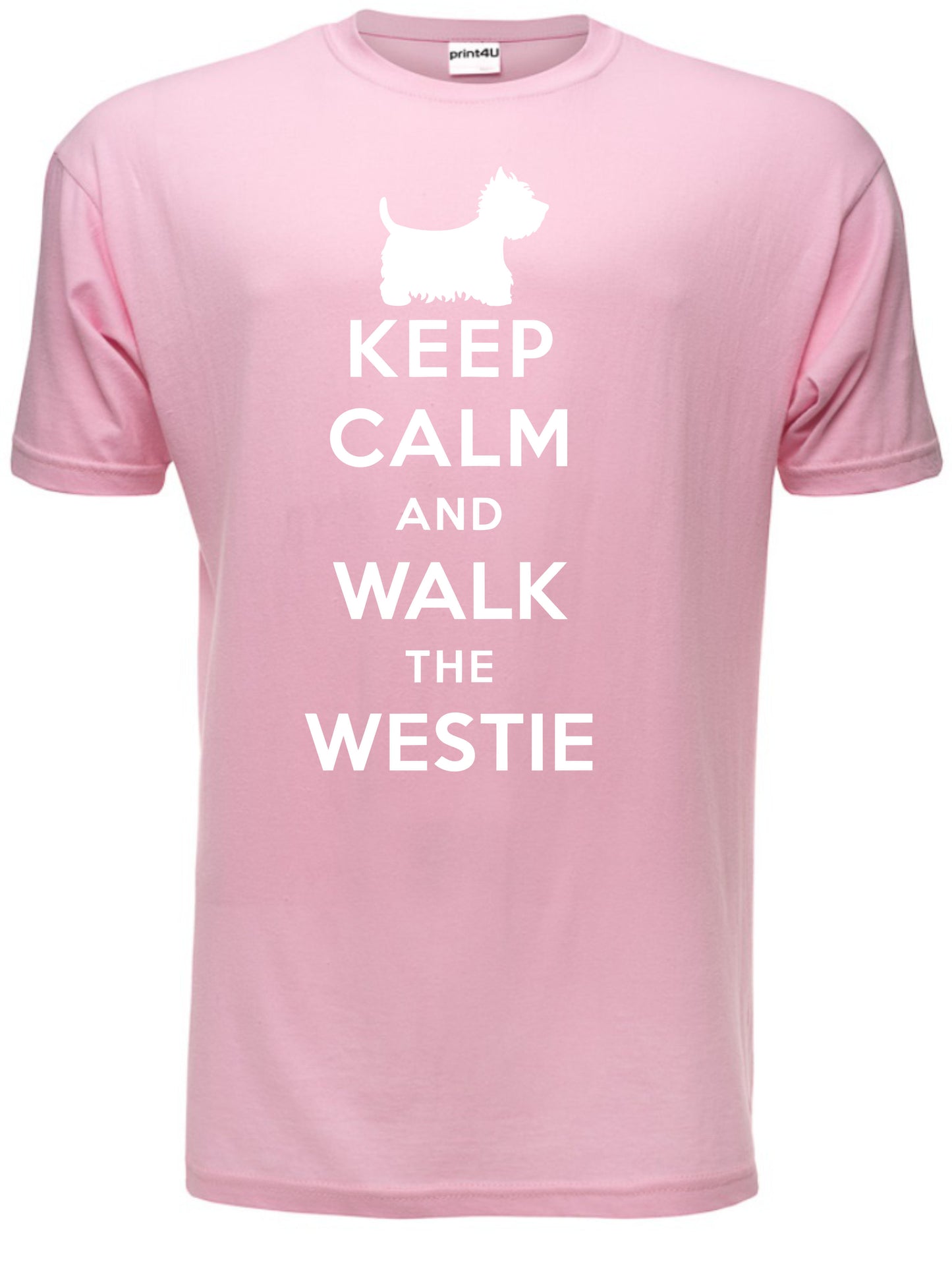 Keep Calm Walk The Westie KC Dog Lovers Gift Mens T-Shirt Size S-XXL