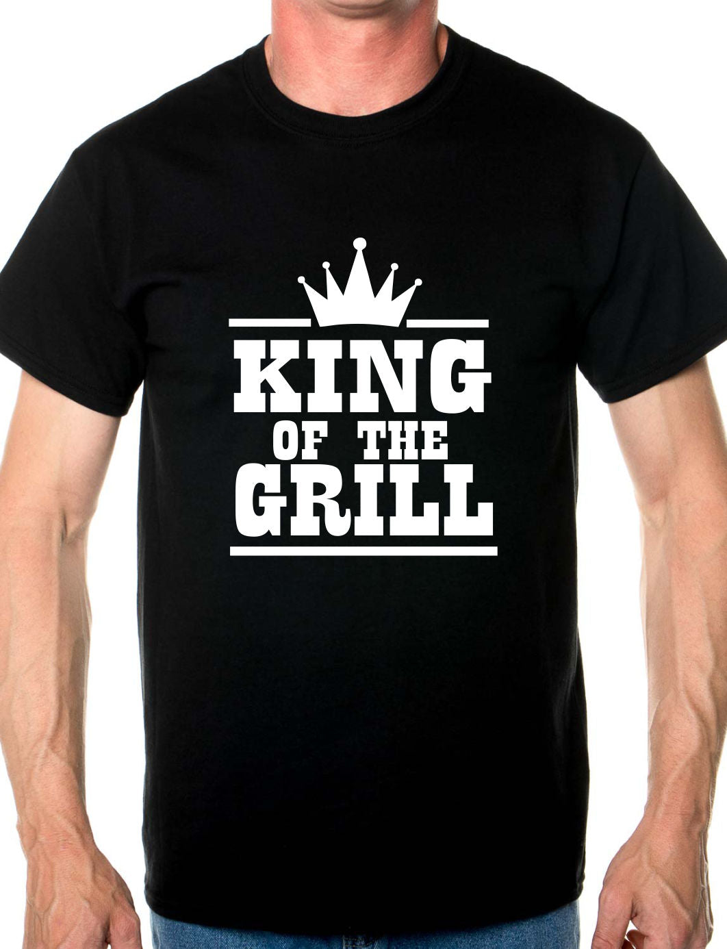 King Of The Grill Barbeque Mens T-Shirt Size S-XXL