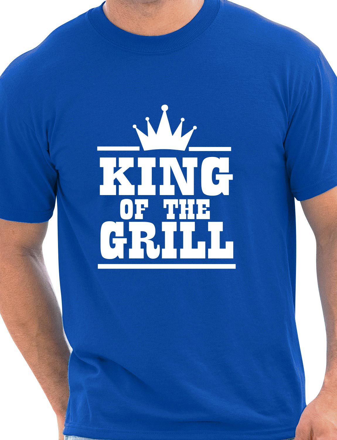 King Of The Grill Barbeque Mens T-Shirt Size S-XXL