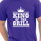 King Of The Grill Barbeque Mens T-Shirt Size S-XXL