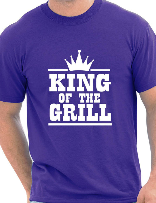 King Of The Grill Barbeque Mens T-Shirt Size S-XXL