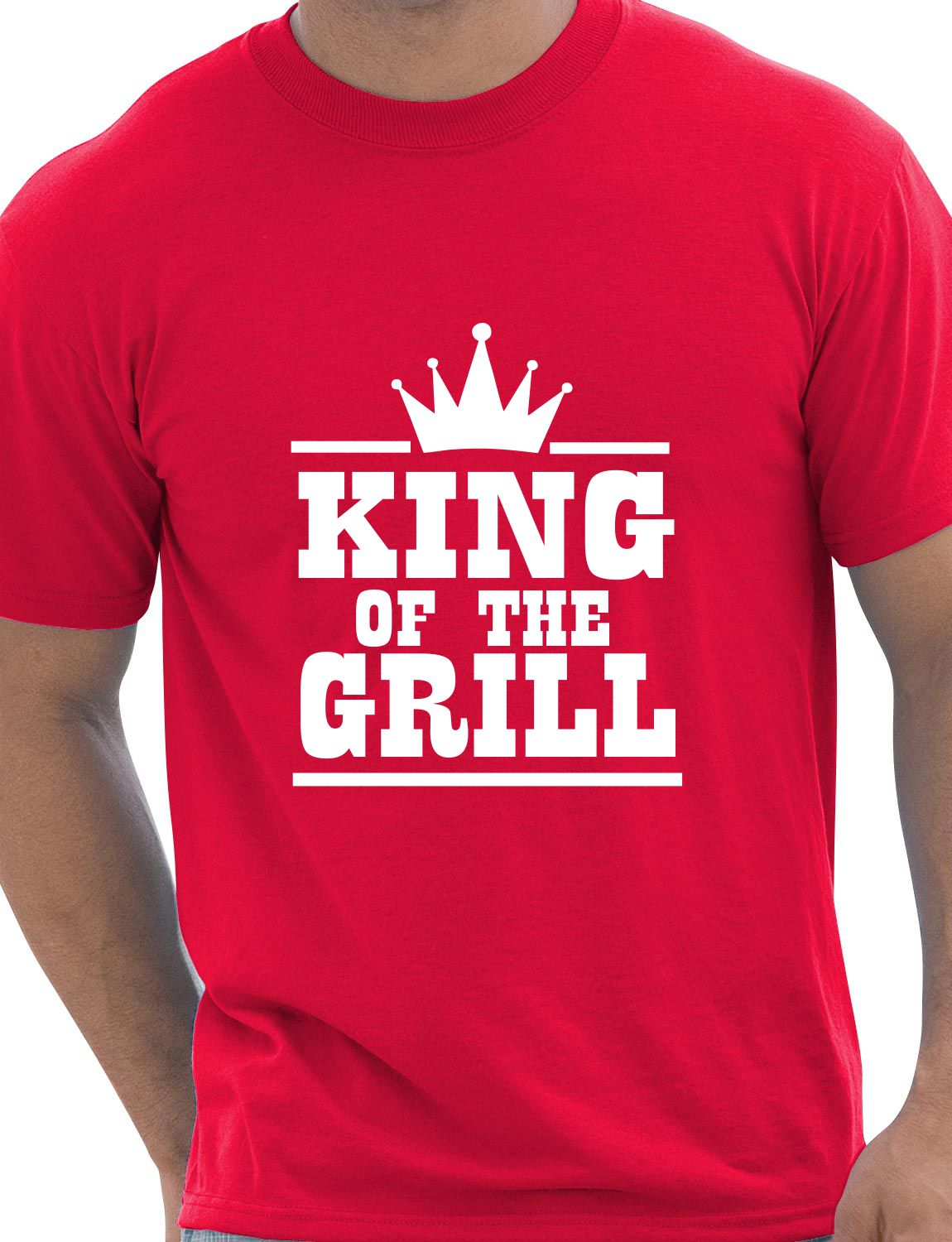 King Of The Grill Barbeque Mens T-Shirt Size S-XXL