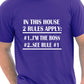 In This House I'm The Boss BBQ Funny Gift Mens T-Shirt Size S-XXL