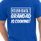 Stand Back Grandad Is Cooking Barbeque Mens T-Shirt Size S-XXL