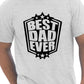 Best Dad Ever Fathers Day Mens T-Shirt Size S-XXL